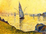 Paul Signac Concarneau oil